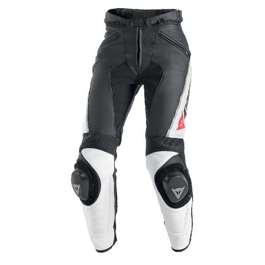 Брюки кож. DELTA PRO C2 PELLE  LADY черные / белые 40 pitbikemarket.ru