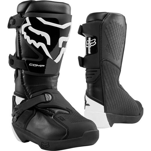 Мотоботы подростковые Fox Comp Youth Boot Black 3 (24014-001-3) pitbikemarket.ru