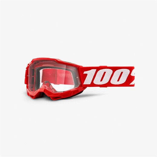Очки подростковые 100% Accuri 2 Youth Goggle Red / Clear Lens (50321-101-03) pitbikemarket.ru