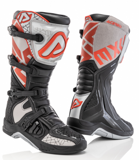 Мотоботы кроссовые Acerbis X-TEAM black/grey, р. 42 pitbikemarket.ru