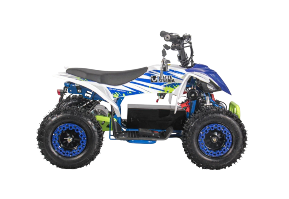 Детский электроквадроцикл WHITE SIBERIA SNEG LETO R 1000W (Синий) pitbikemarket.ru