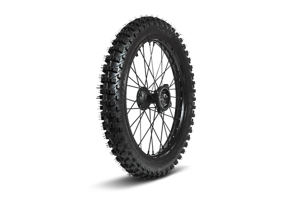 Колесо в сборе переднее для питбайка R17 (алюминиевое, ось-15мм) (без торм.диска) pitbikemarket.ru