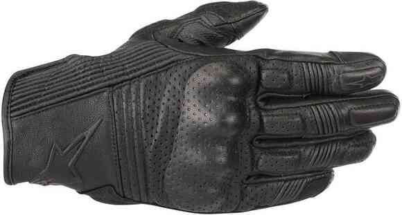 Мотоперчатки кожаные MUSTANG V2 GLOVES черный/черный, 1100, XL pitbikemarket.ru