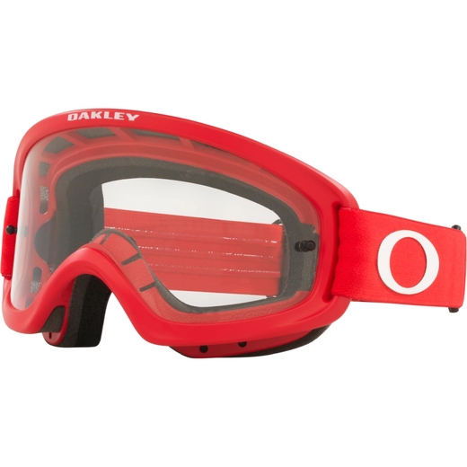 Очки для мотокросса OAKLEY O-Frame Moto красные-черные / прозрачная (OO7029-63) pitbikemarket.ru
