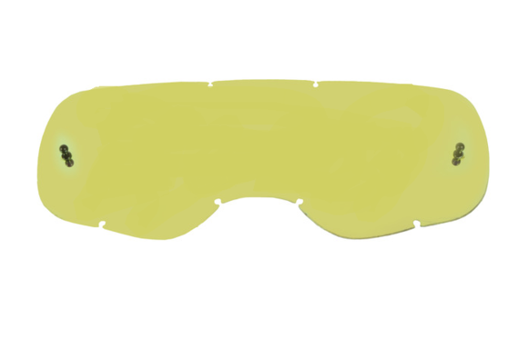 Линза Fox Airspace/Main II Chrome Lexan Lens Gold (25358-200-OS) pitbikemarket.ru